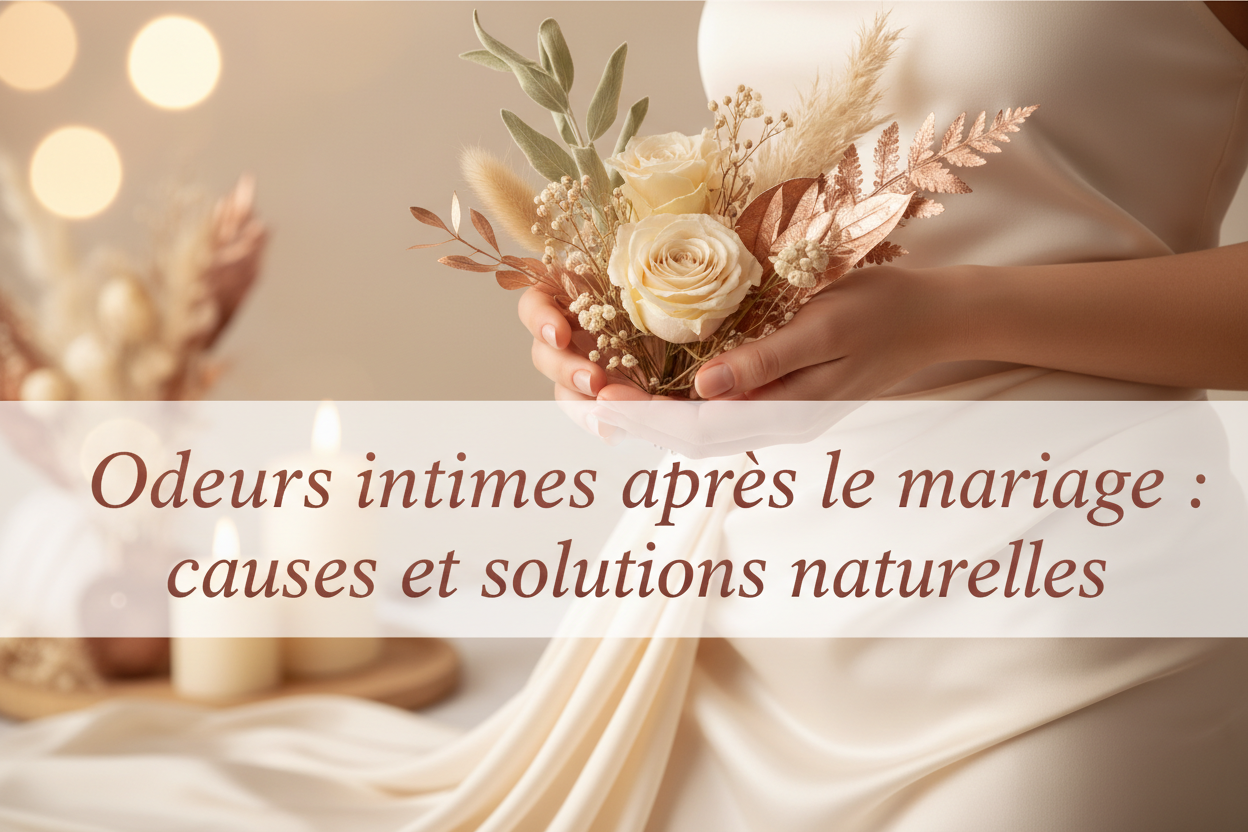 Odeurs intimes après le mariage : causes et solutions naturelles Bild