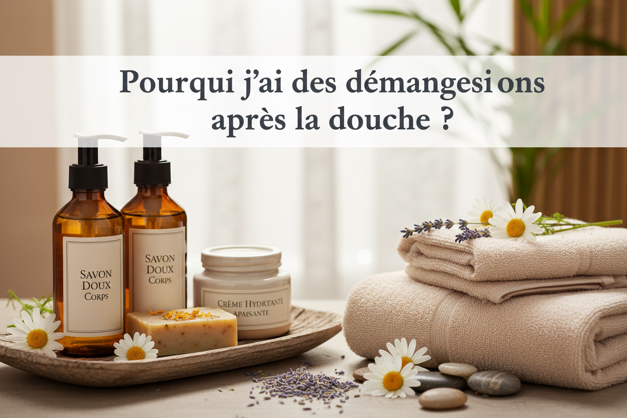 Démangeaisons intimes après la douche : causes et solutions naturelles Image