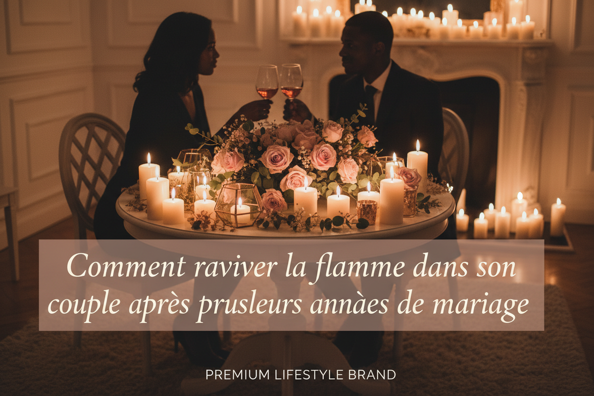 Raviver la flamme dans son couple après plusieurs années de mariage Image