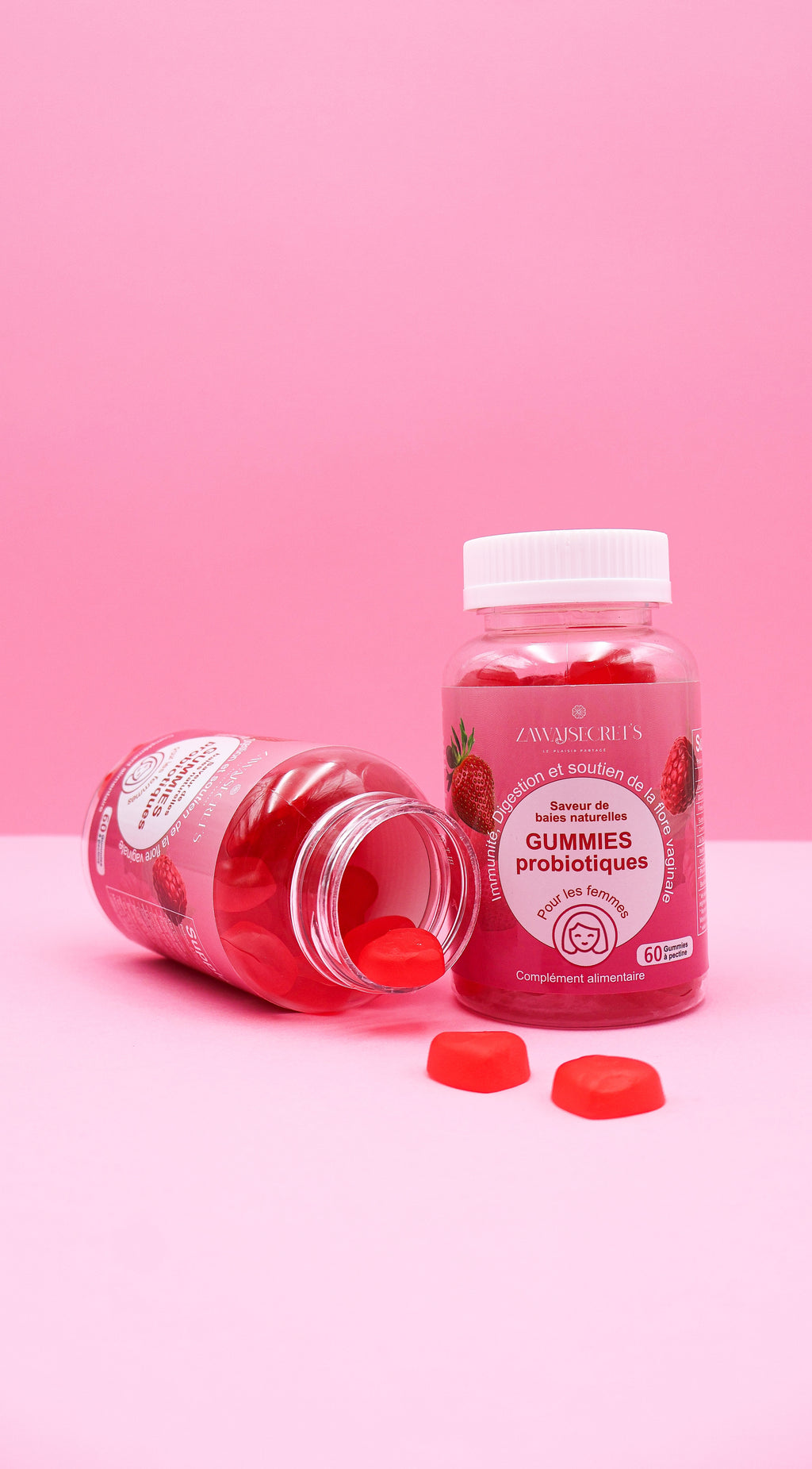 Gummies Probiotiques – Intimité, Immunité & Digestion