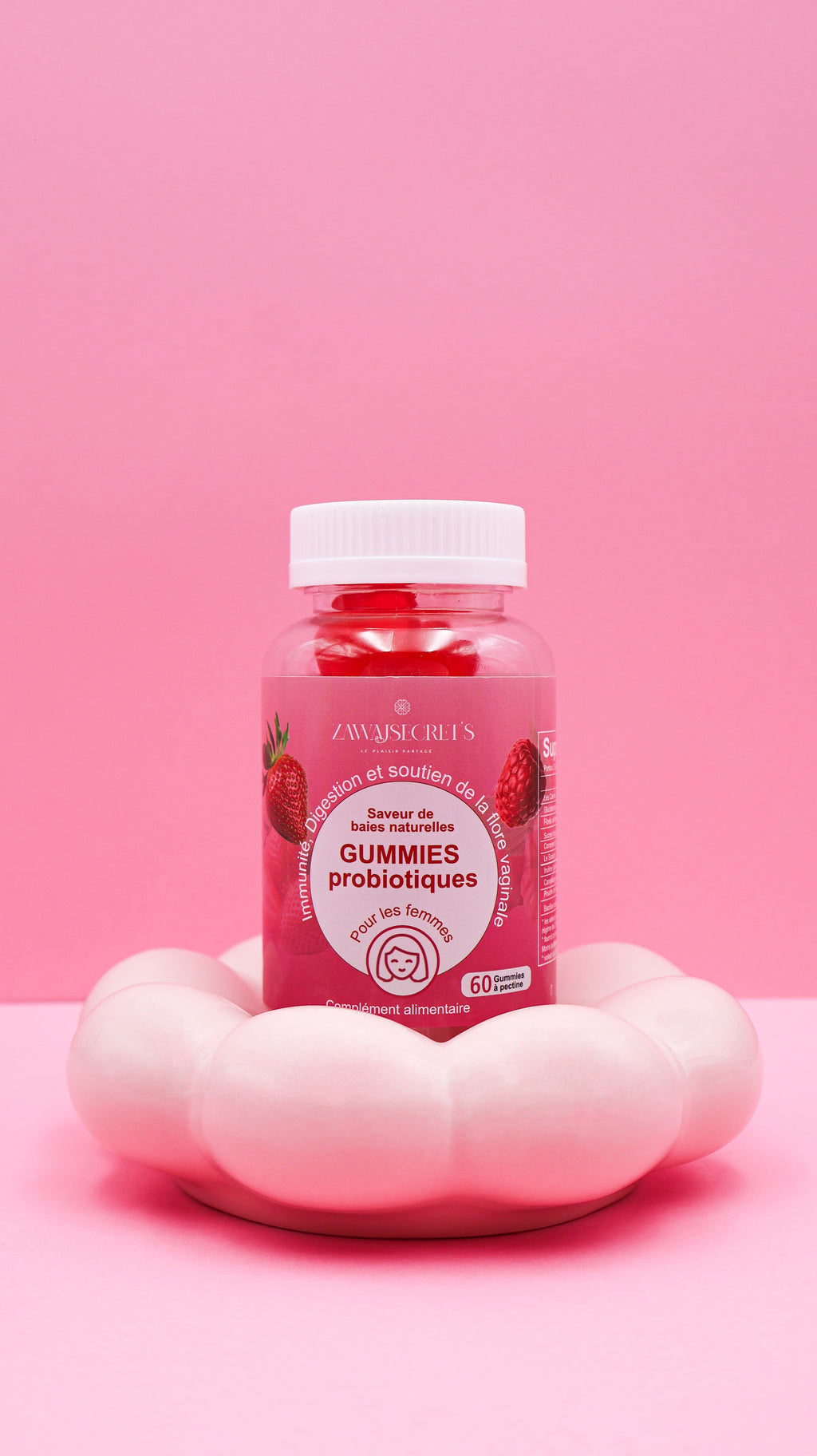 Gummies Probiotiques – Intimité, Immunité & Digestion