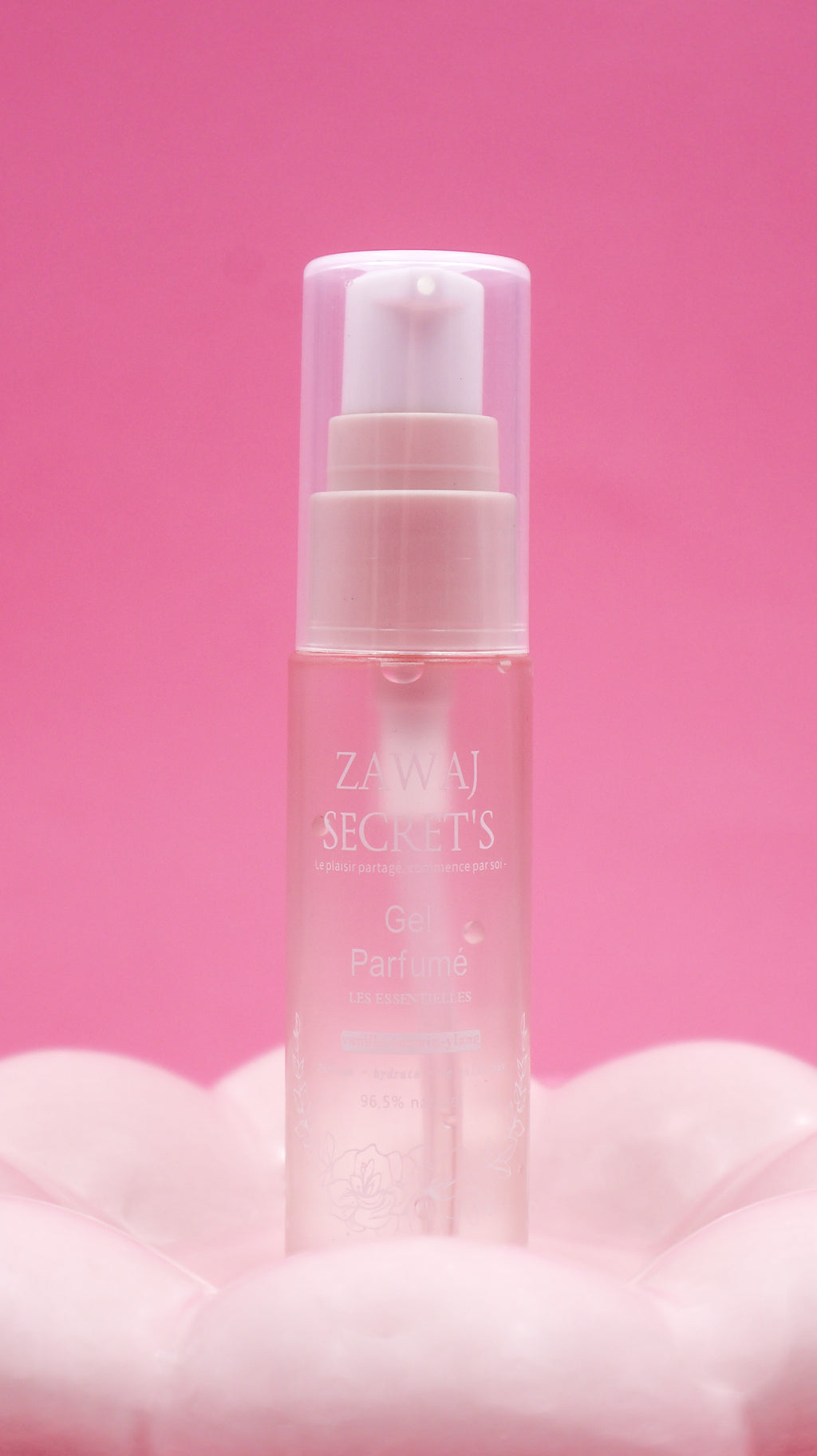 Gel Parfumé Musc Intime - Vanille Jasmin Ylang | Les Essentielles