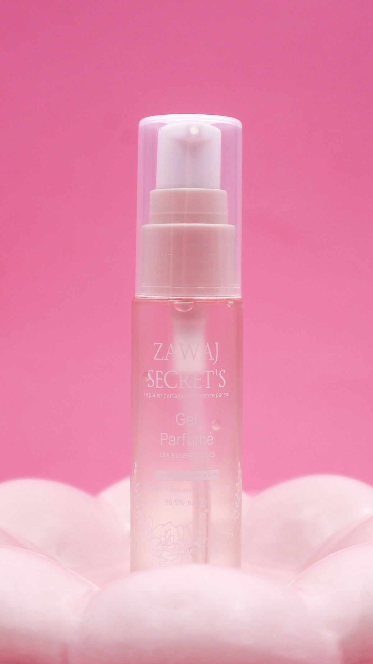 Gel Parfumé Musc Intime - Vanille Jasmin Ylang | Les Essentielles