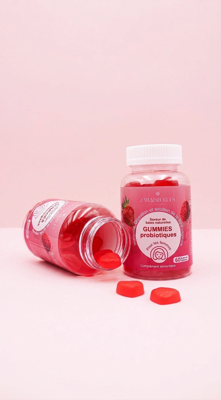Gummies Probiotiques – Bien-être Intime, Vitalité & Légèreté
