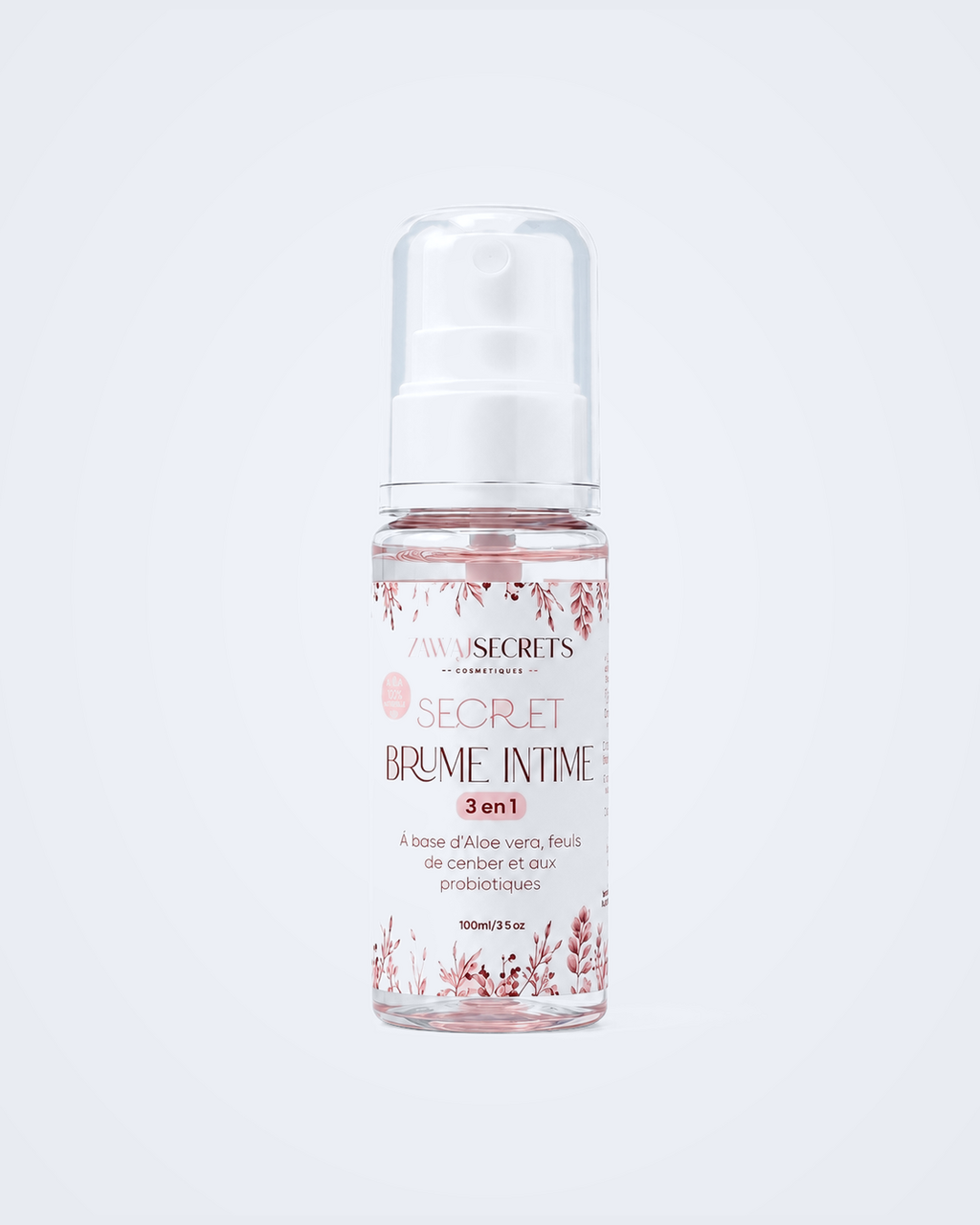 Brume Intime 3 en 1 Zawaj Secret's sur fond perle bleu