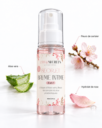 Brume Intime 3en1 Zawaj Secret’s — aloe vera, fleurs de cerisier et hydrolat de rose