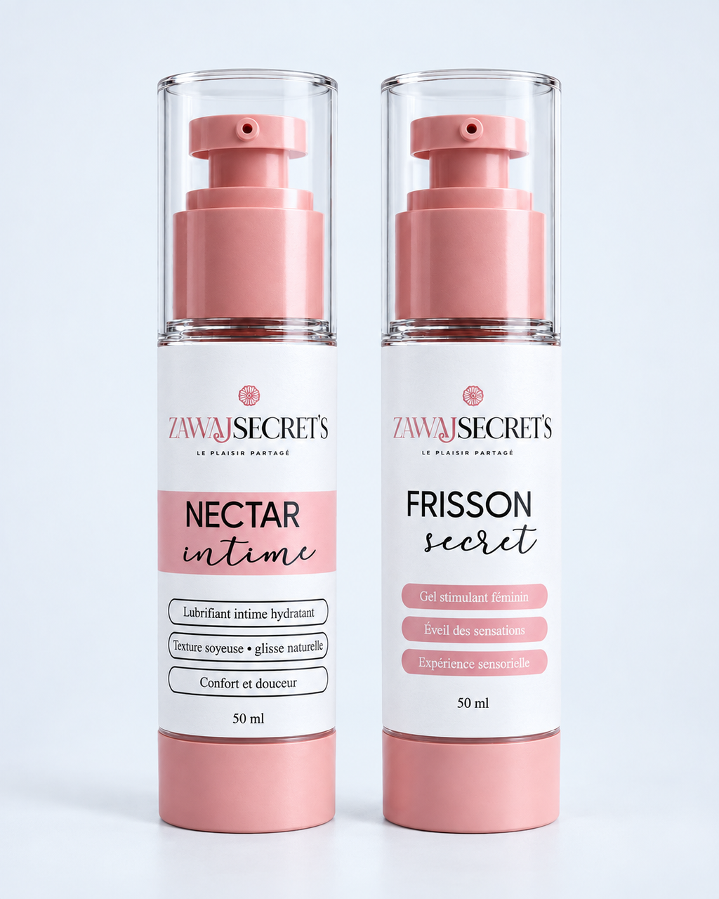 Duo Apothéose Nectar Intime et Frisson Secret Zawaj Secret's