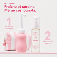 Cycle Sérénité Zawaj Secret's — douchette nomade et gel parfumé