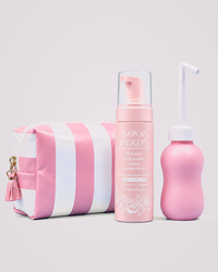 Fresh Muse — produit réel sur fond gris perle rosé