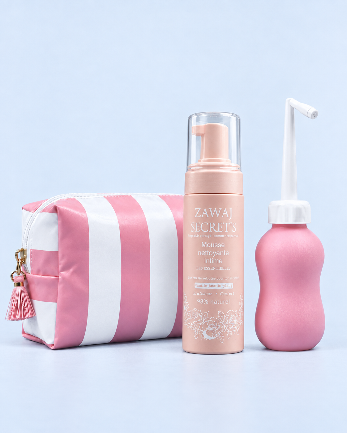 Fresh Muse avec mousse intime, trousse et douchette Zawaj Secret's