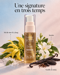 Gel parfumé Zawaj Secret's — signature olfactive en trois temps