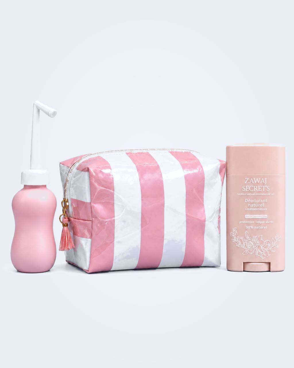 Glow and Go Zawaj Secret's sur fond perle bleu