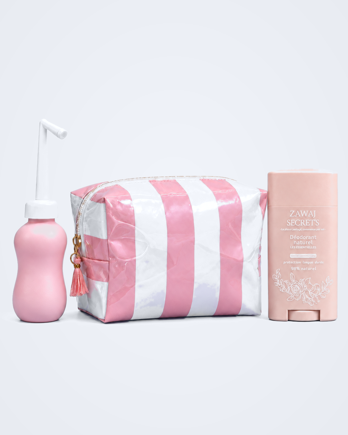 Glow and Go Zawaj Secret's sur fond perle bleu