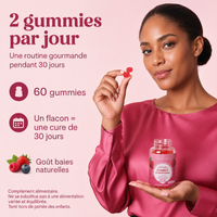 Gummies probiotiques Zawaj Secret's — routine féminine de 30 jours