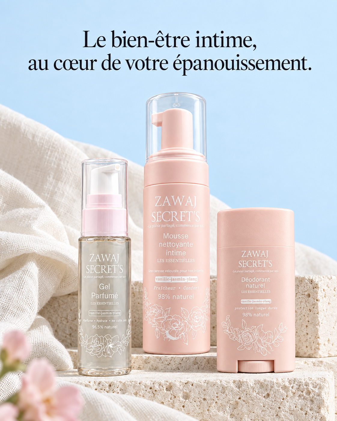 Le bien-être intime au cœur de votre épanouissement — Les Essentielles mobile