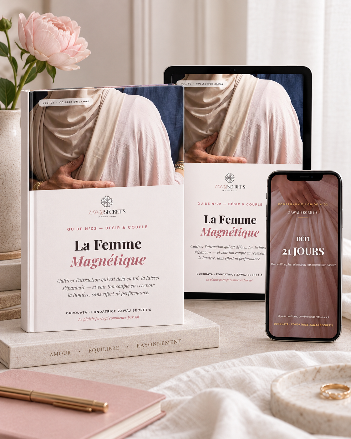 La Femme Magnétique et son Défi 21 jours inclus Imagen