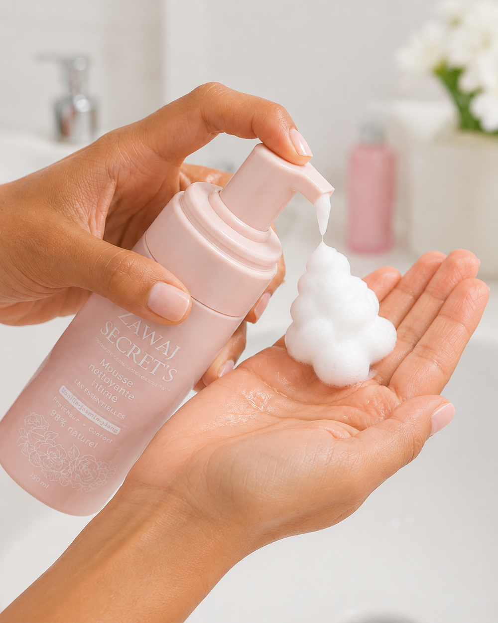 Mousse nettoyante
