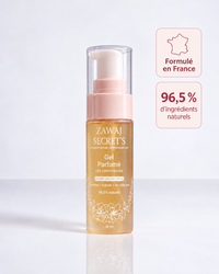 Gel parfumé Zawaj Secret’s 30 ml — formulé en France, 96,5 % d’ingrédients naturels
